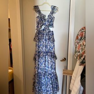 AMUR Priscilla Silk Gown